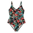 thumbnail image 4 of Krista Plus Maillot de bain une pièce asymétrique torsadé devant pour femme, 4 of 4