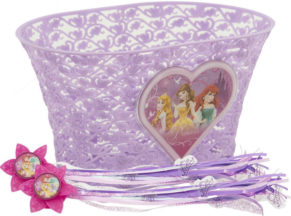 bell disney frozen accessory pack bike basket and streamers