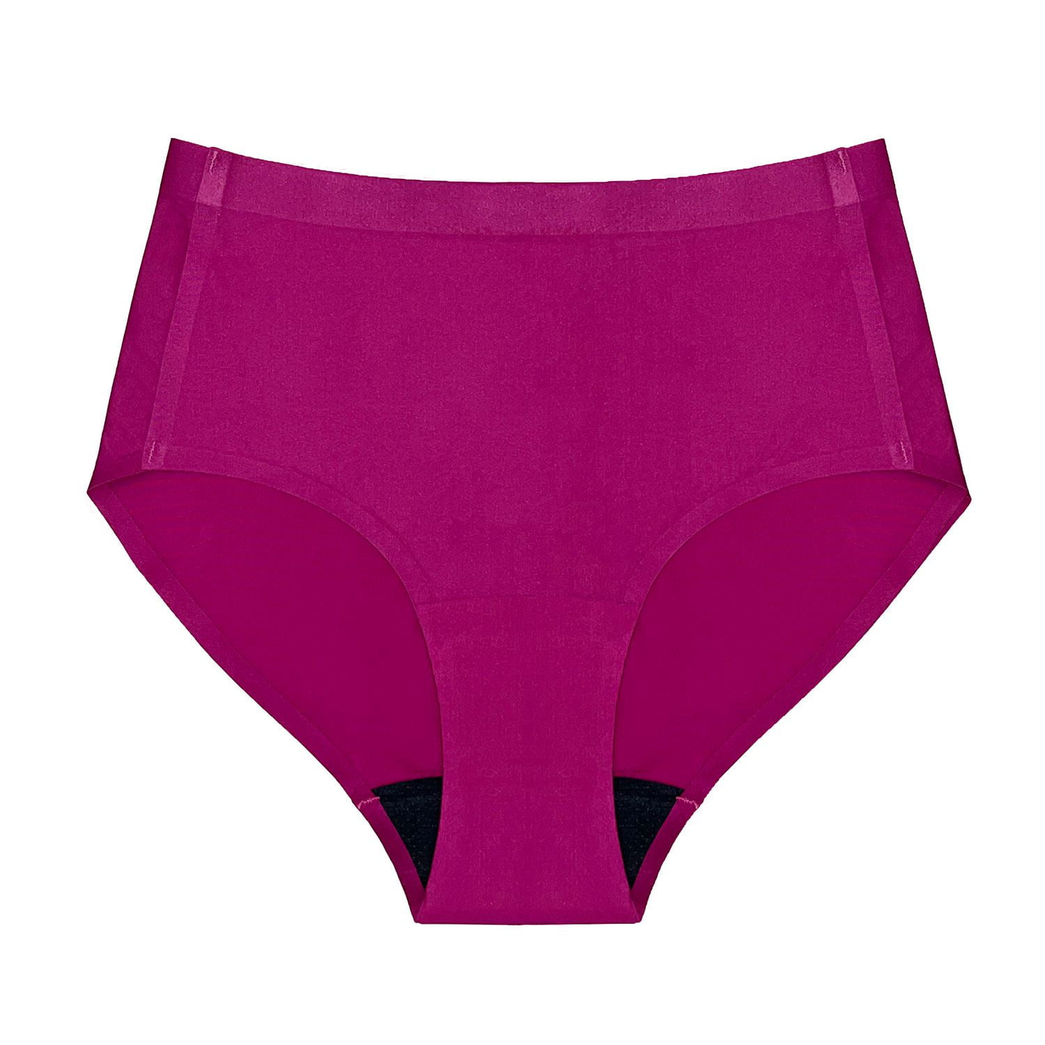 A pair of underwear and underwear pads on a pink surface photo