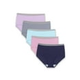 thumbnail image 1 of Slips chinées assorties Fruit of the loom Fit for Me pour femmes, paquet de 5, 1 of 8