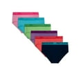 thumbnail image 1 of Girls' ENERGIZE Cotton Stretch Brief, Assorted pack of 6, 1 of 4