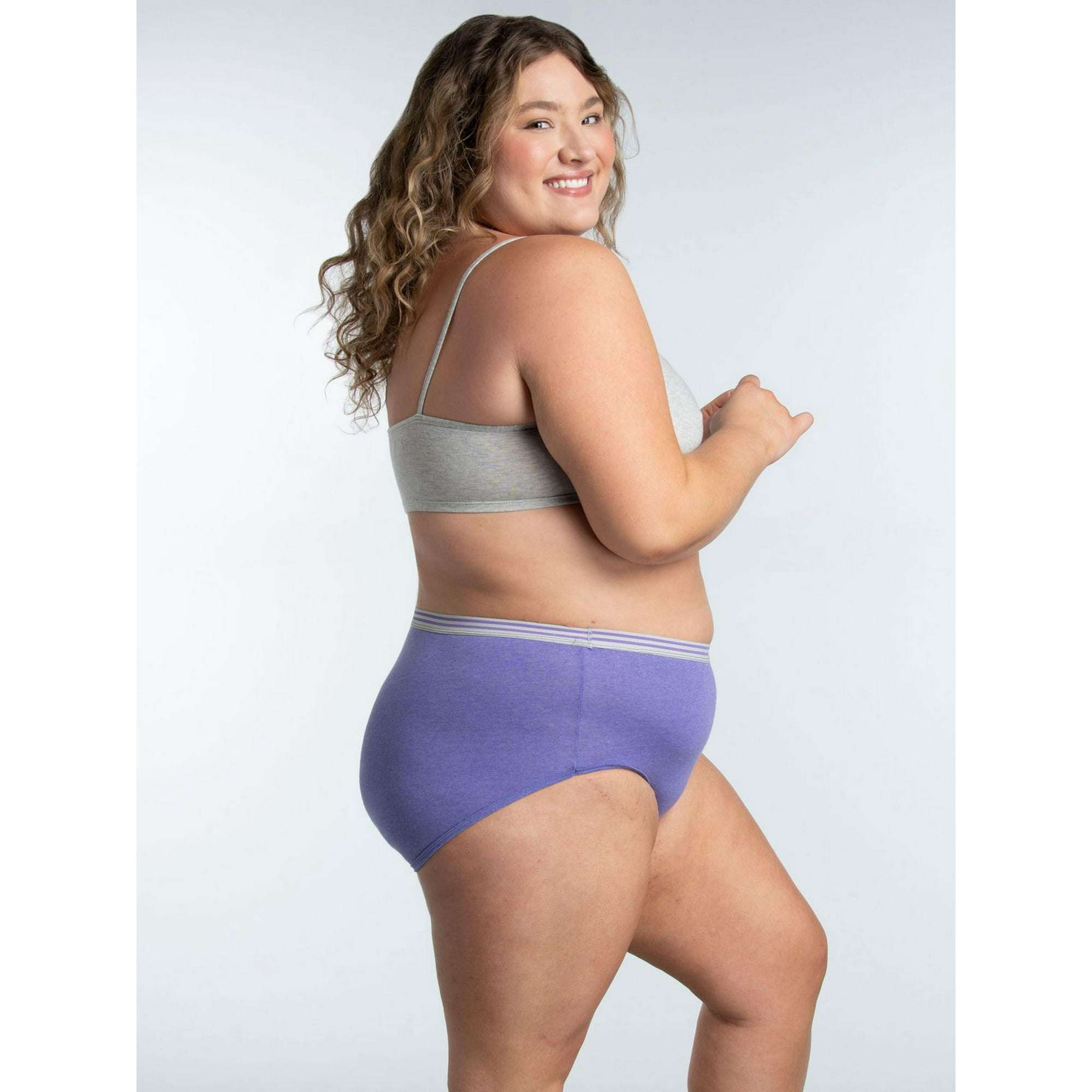 Fruit of the Loom Womens 360° Stretch Underwear (Regular & Plus Size) :  : Clothing, Shoes & Accessories