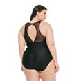 thumbnail image 2 of Krista Plus Women's High Neck Mesh One-Piece Swimsuit, 2 of 4