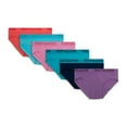 thumbnail image 1 of Girls' ENERGIZE Cotton Stretch Hipster, Assorted 6 pack, 1 of 4