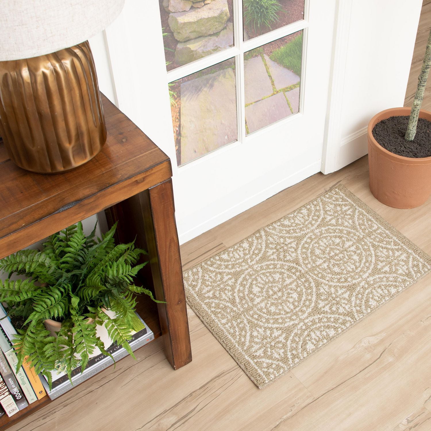 hometrends Mayberry Beige Accent Rug, 1’8” x 2’6” Walmart Canada