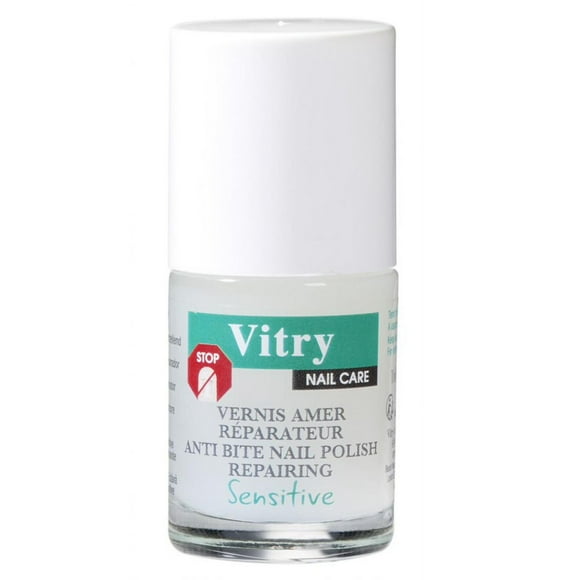 Vitry Anti bite nail polish repairing sensitive, Bite deterrent 10mL