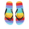 thumbnail image 2 of George Adult Gender Inclusive Pride Flip Flops, 2 of 2