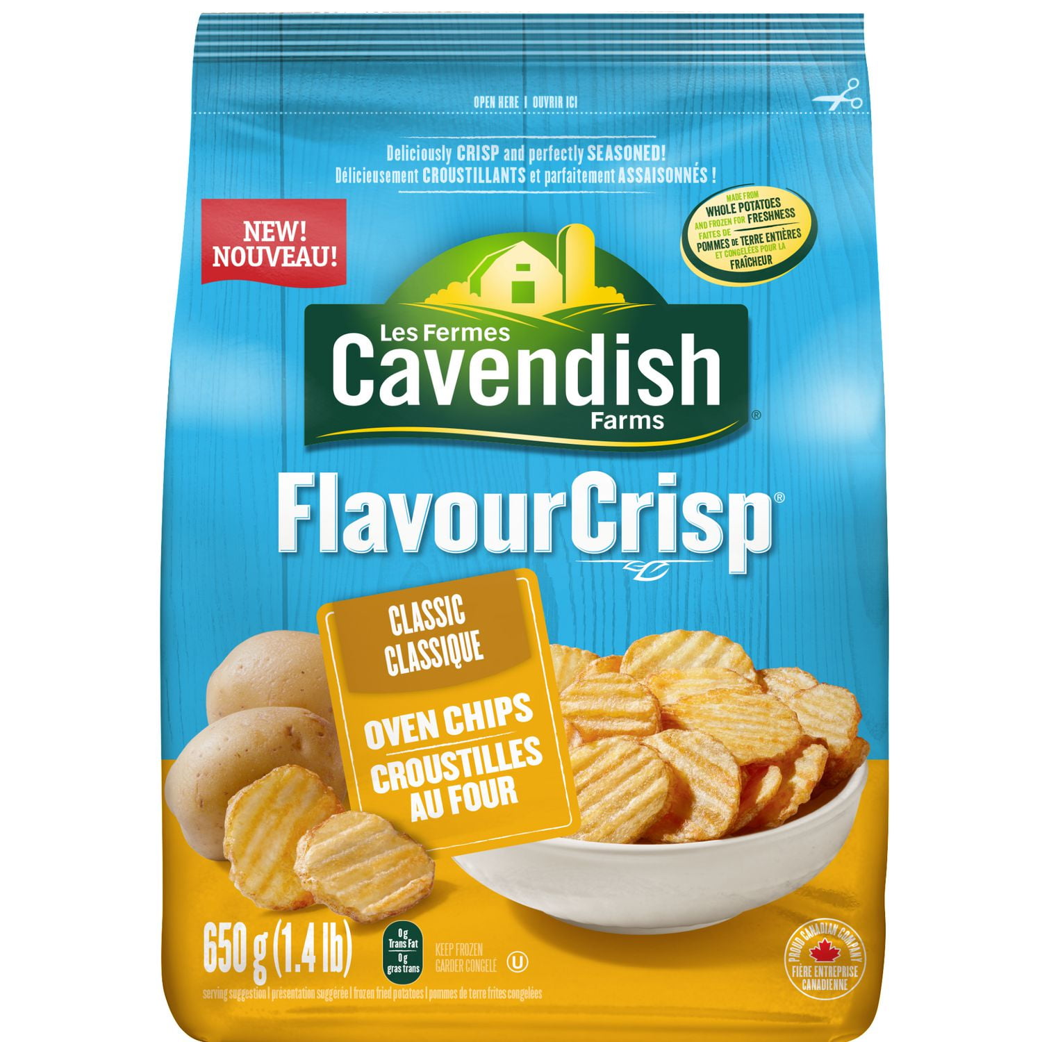 Cavendish Farms FlavourCrisp Classic Oven Chips Walmart Canada