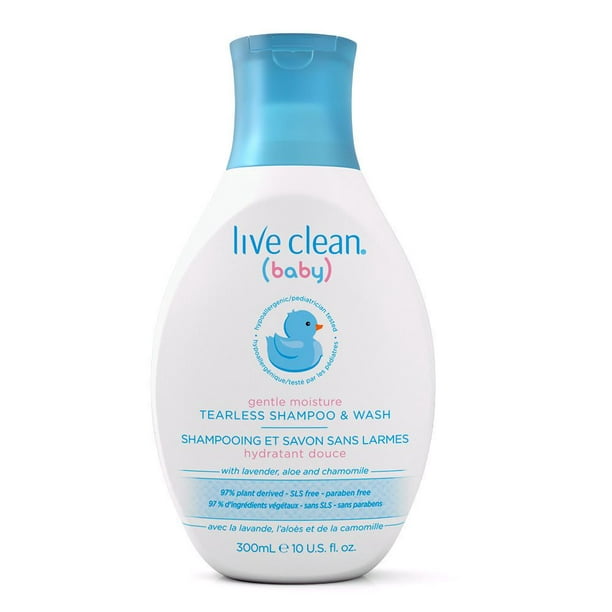 Live Clean Baby Shampooing et savon sans larmes hydratant douce 12M-5T