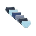 thumbnail image 1 of Fruit of the Loom Women's Heather Low Rise Briefs, 6-Pack, 1 of 8