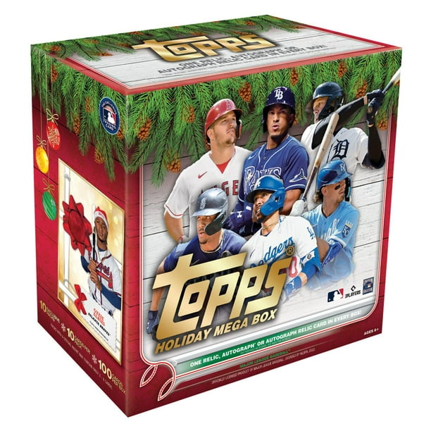 2022 Topps MLB Baseball Holiday Mega Box