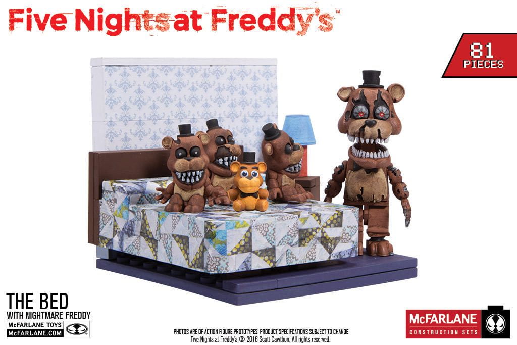 fnaf the bed construction set