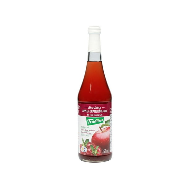 Tradition Sparkling Apple & Cranberry juice 750ml, Tradition Spark ...