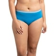 thumbnail image 4 of Fruit of the Loom Women's Heather Low Rise Briefs, 6-Pack, 4 of 8