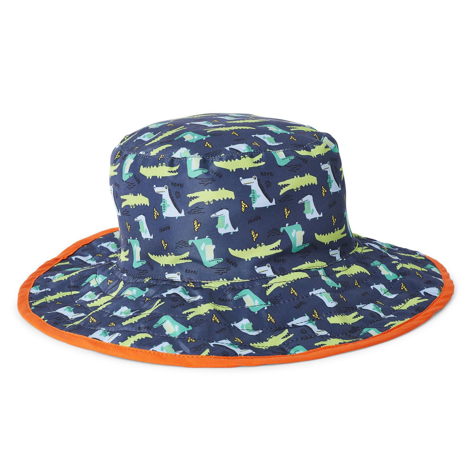 George Toddler Boys' Soft Reversible Sun Hat with Velcro Brim | Walmart ...