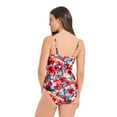 thumbnail image 3 of Krista Women's Crossover V Neck One Piece Swimsuit, 3 of 8