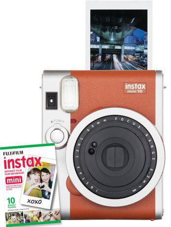 Fujifilm Instax Mini 90 Camera with 10 Exposure Film - Walmart.ca