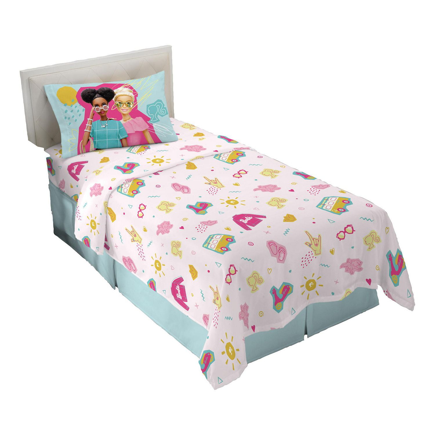 Barbie Sunset Dreams Twin Sheet Set