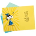 thumbnail image 2 of Hallmark Peanuts Graduation Card with Sound (Snoopy, Cap and Gown), 2 of 6