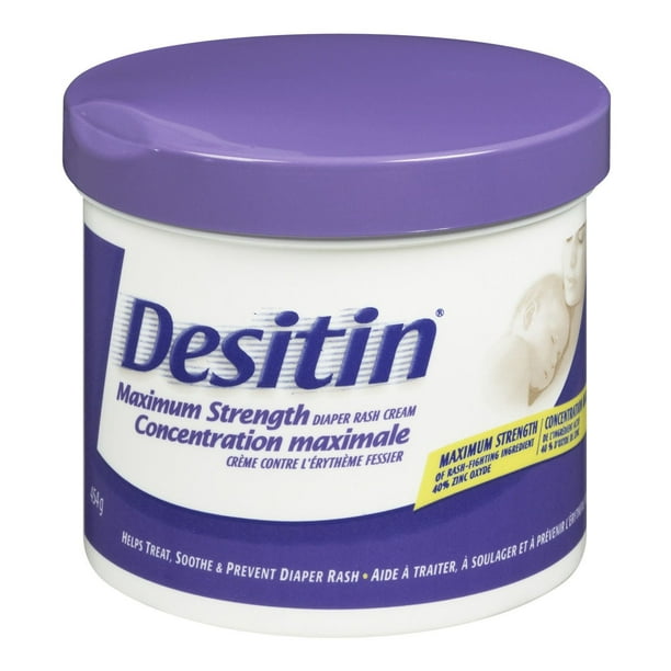 Desitin® Crème contre l’érythème fessier concentration maximale, 454 g