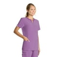 thumbnail image 2 of Scrubstar Women's Fashion Relaxed Fit Stretch Notch Collar Top, 2 of 5
