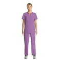 thumbnail image 5 of Scrubstar Women's Fashion Relaxed Fit Stretch Notch Collar Top, 5 of 5