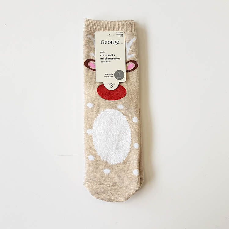 Girls' thermal socks