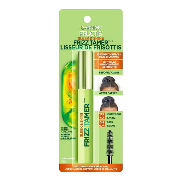 Garnier Fructis Sleek and Shine Frizz Tamer Styling Gel 8 mL, 12 hours of sleek and shiny hair