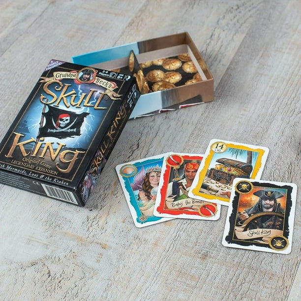 Skull King Version anglaise Carte de jeu de société
