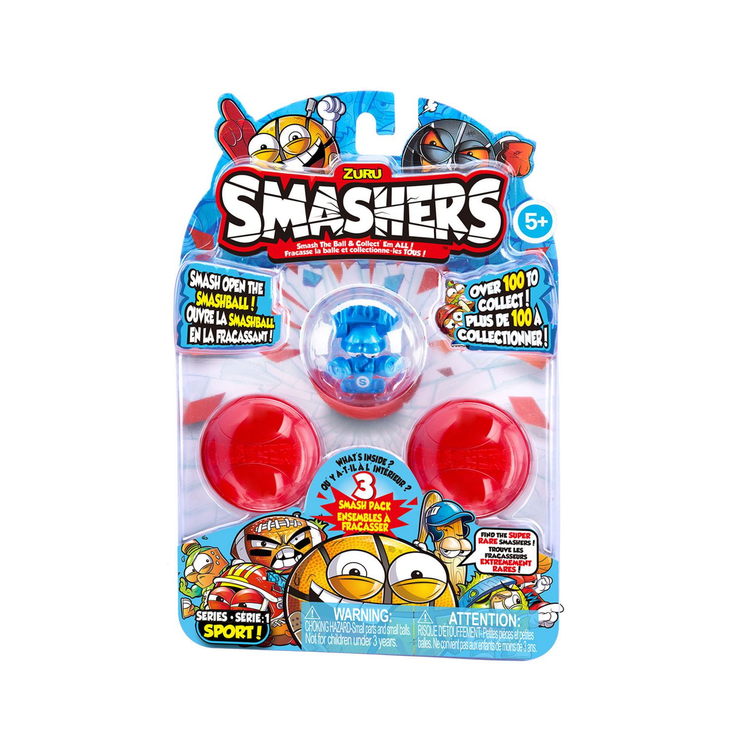 Zuru Smashers™ Sports Smashers 3PK Series 1 Walmart Canada