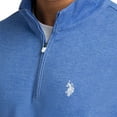 thumbnail image 3 of U.S. Polo Assn. Men's Quarter Zip Long Sleeve Interlock Pullover, 3 of 4