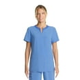 thumbnail image 1 of Scrubstar Women's Fashion Relaxed Fit Stretch Notch Collar Top, 1 of 4