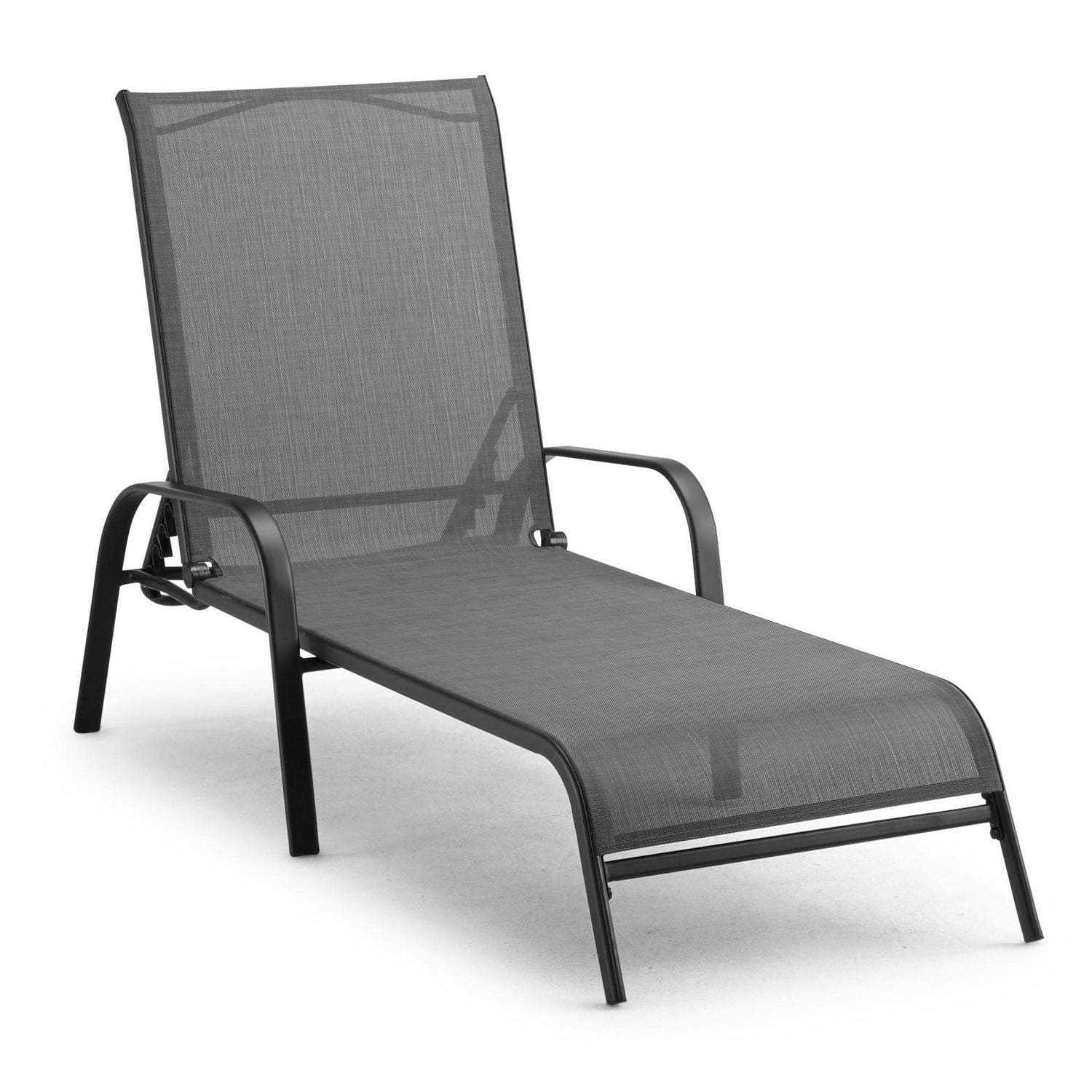 Mainstays heritage outdoor patio on sale steel stacking lounger