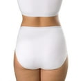 thumbnail image 2 of Elita Plus Size Women's Cotton Stretch Full High Cut Brief Underwear, 2 of 2