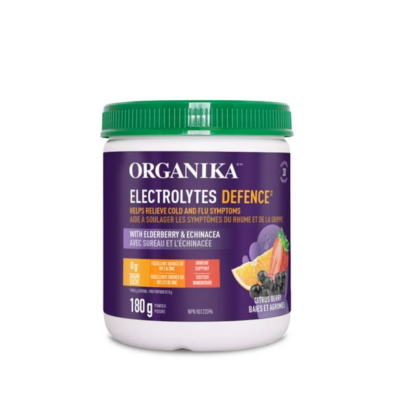ORGANIKA Électrolytes Défense avec Sureau & Échinacée