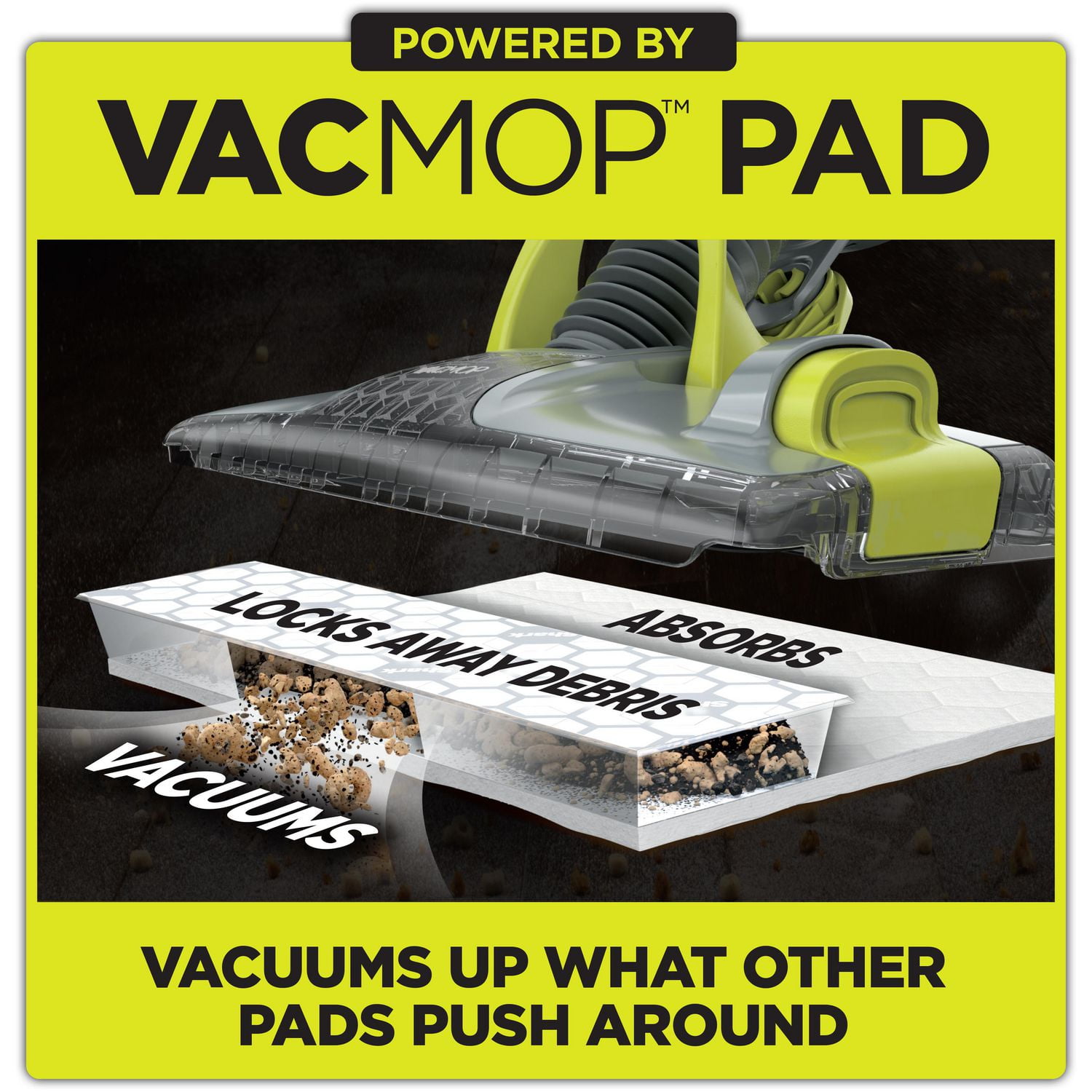 Shark Vacmop Reusable Debris Tray & Mop Pad CLEARANCE SALE 