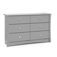 thumbnail image 1 of Storkcraft Crescent 6-Drawer Double Dresser, 1 of 9