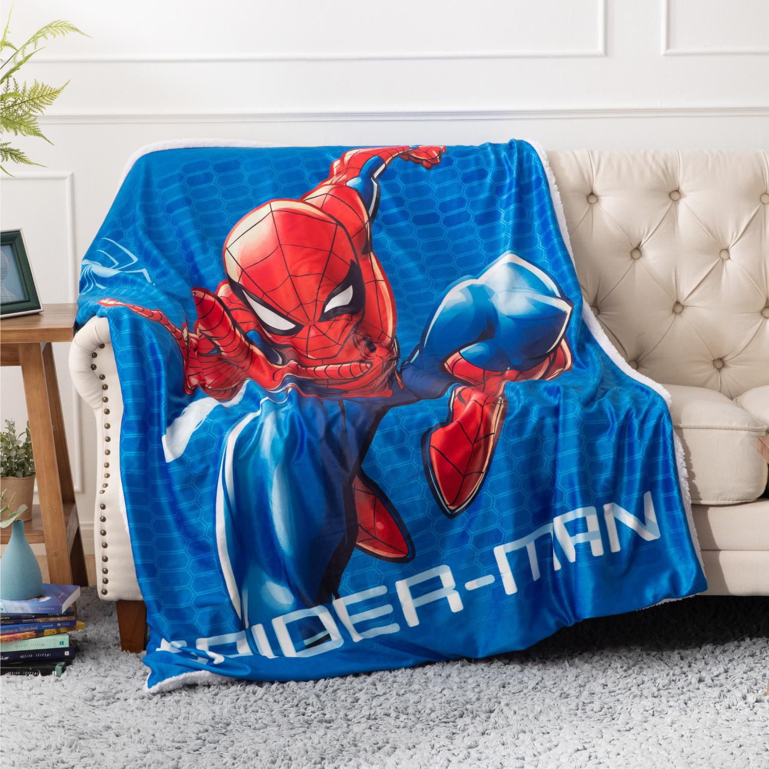 Marvel sherpa blanket sale