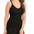 thumbnail image 2 of Krista Women's Textured Scoop Neck Tankini Swim Top with Adjustable Straps, 2 of 7