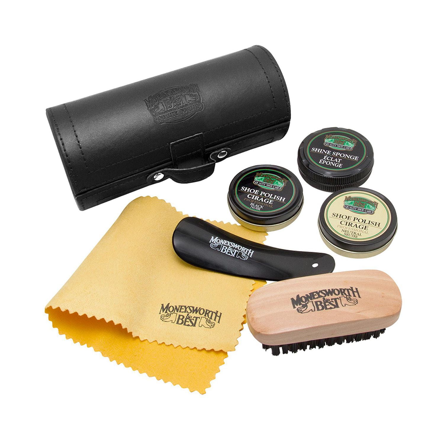 Shoe shine sale kit at walmart