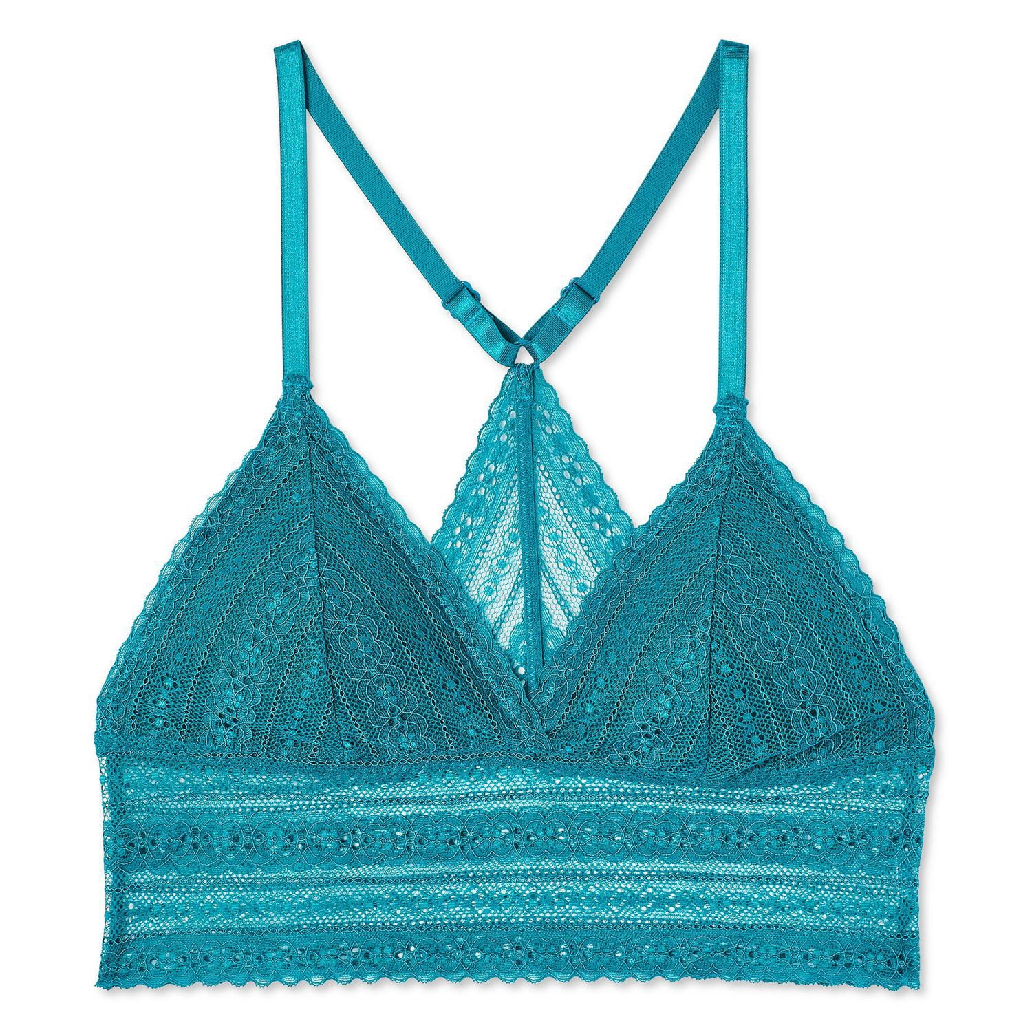 Soutien-gorge en triangles avec dentelle No Boundaries pour femmes