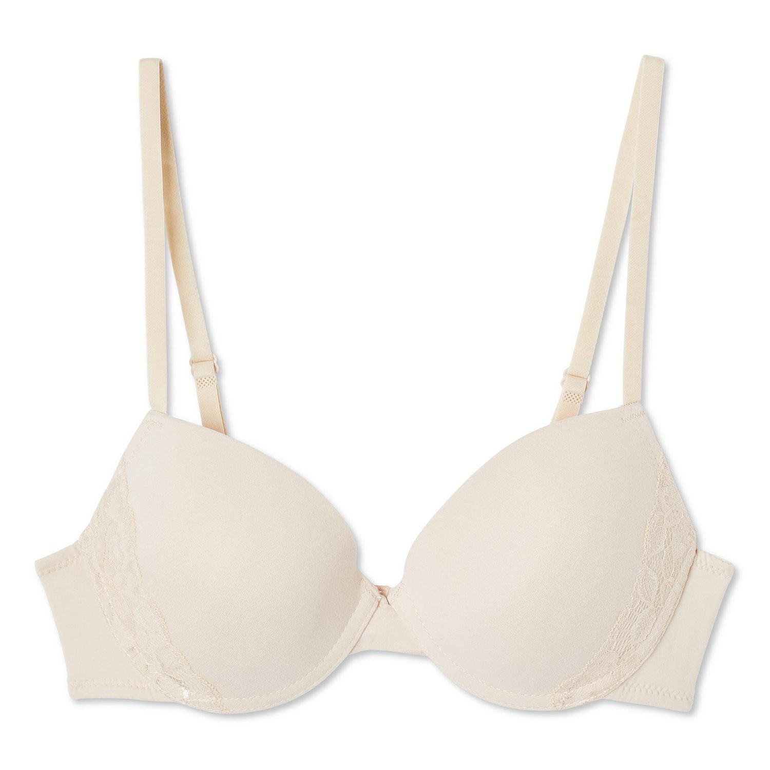 Soutien-gorge pigeonnant orné de dentelle George pour femmes Tailles 34A-40D