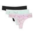 thumbnail image 3 of George Women's Printed Lace Thongs 3-Pack, 3 of 3