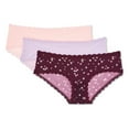 thumbnail image 3 of George Women's Lace Trim Hipsters 3-Pack, 3 of 3