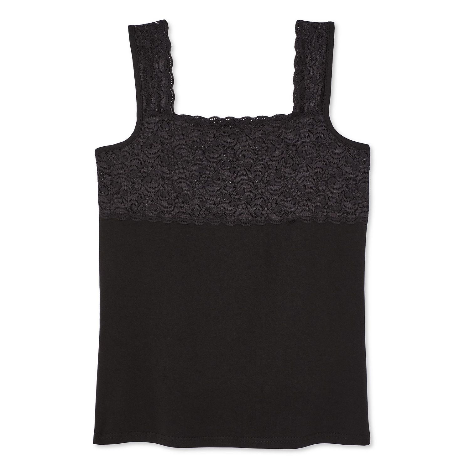 George Women's Square Neckline Lace Cami - Walmart.ca