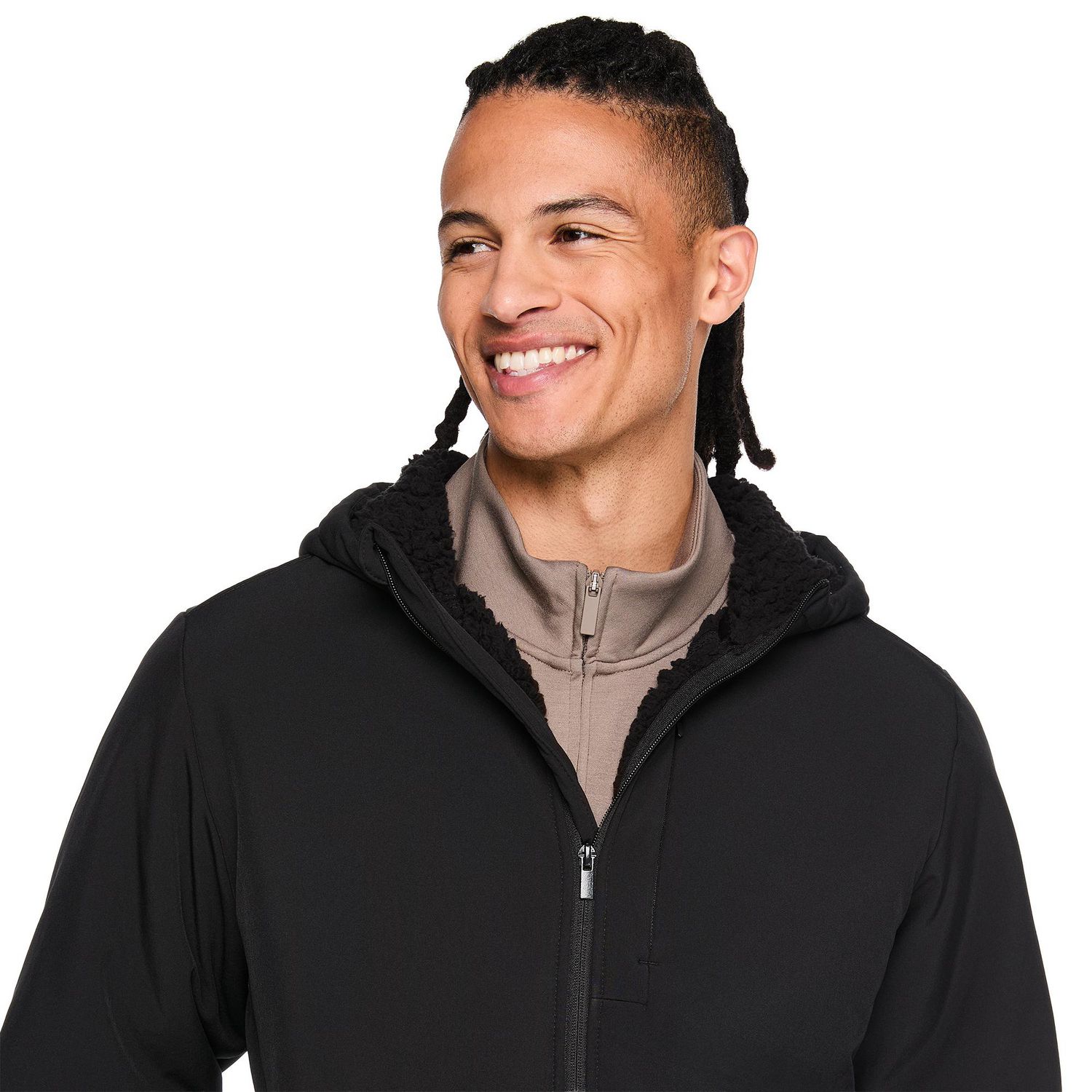 Veste en molleton pelucheux Athletic Works pour hommes