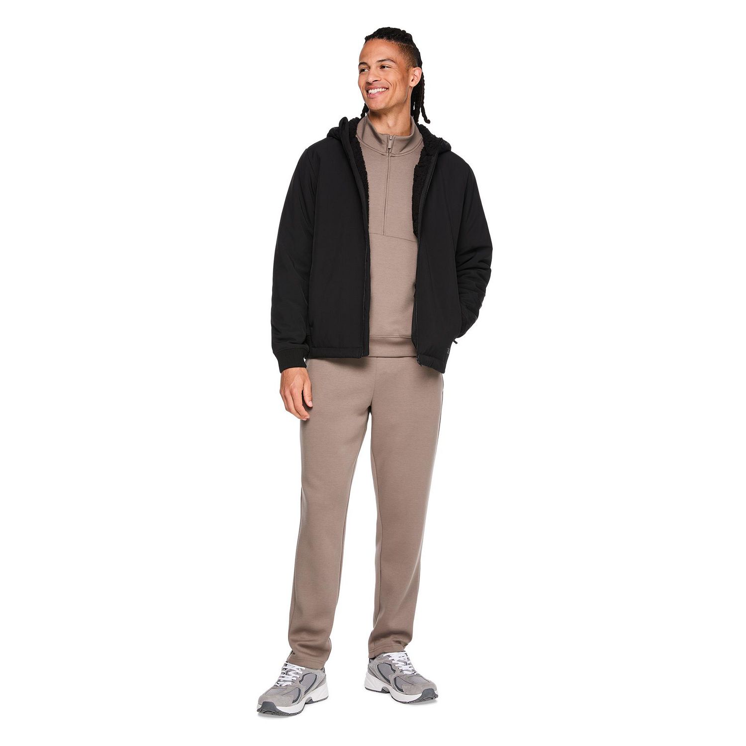 Veste en molleton pelucheux Athletic Works pour hommes