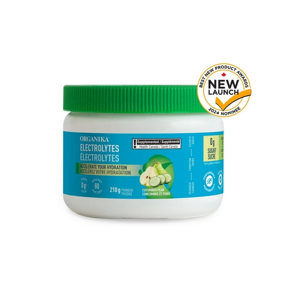 ORGANIKA Électrolytes Concombre & Poire