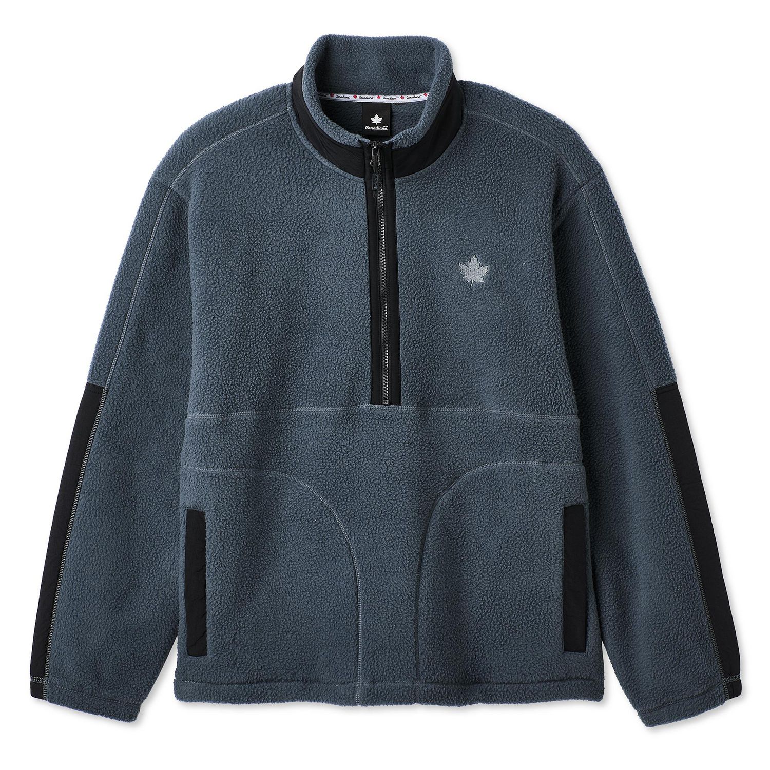 Chandail demi-zip Canadiana x SGRC pour hommes