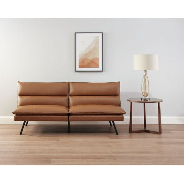 Mainstays Pillow Top Futon, Sturdy wood frame and metal legs. Walmart.ca